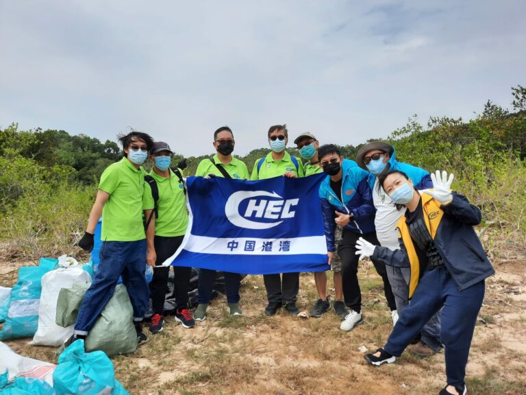 香港振華參加“綠領奇兵Amazing Greener-膠戰吉澳”環保活動