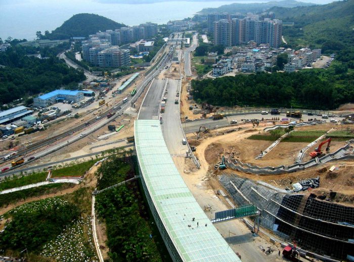 香港馬鞍山高速公路建造工程-T7-2
