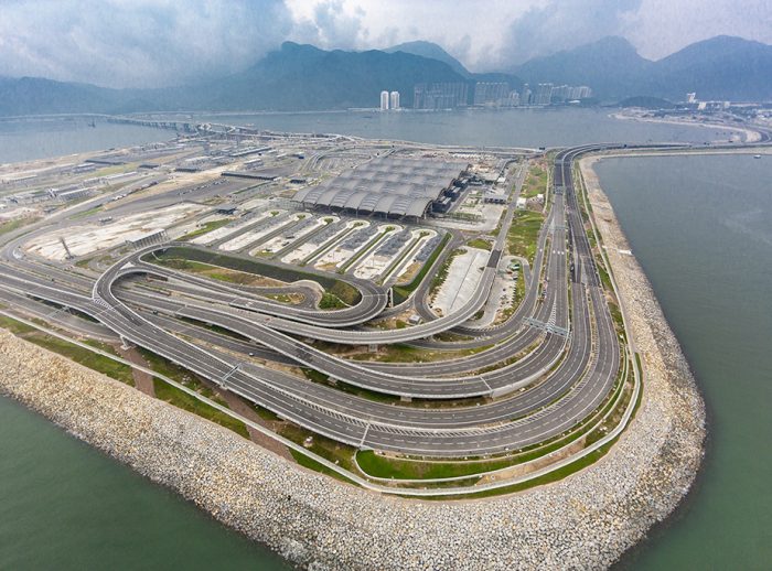 港珠澳大橋香港口岸 — 基礎設施工程第1 期（西面部分)-1